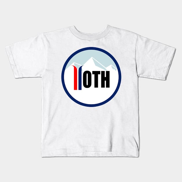 Ski Hoth Kids T-Shirt by CJROBBINS